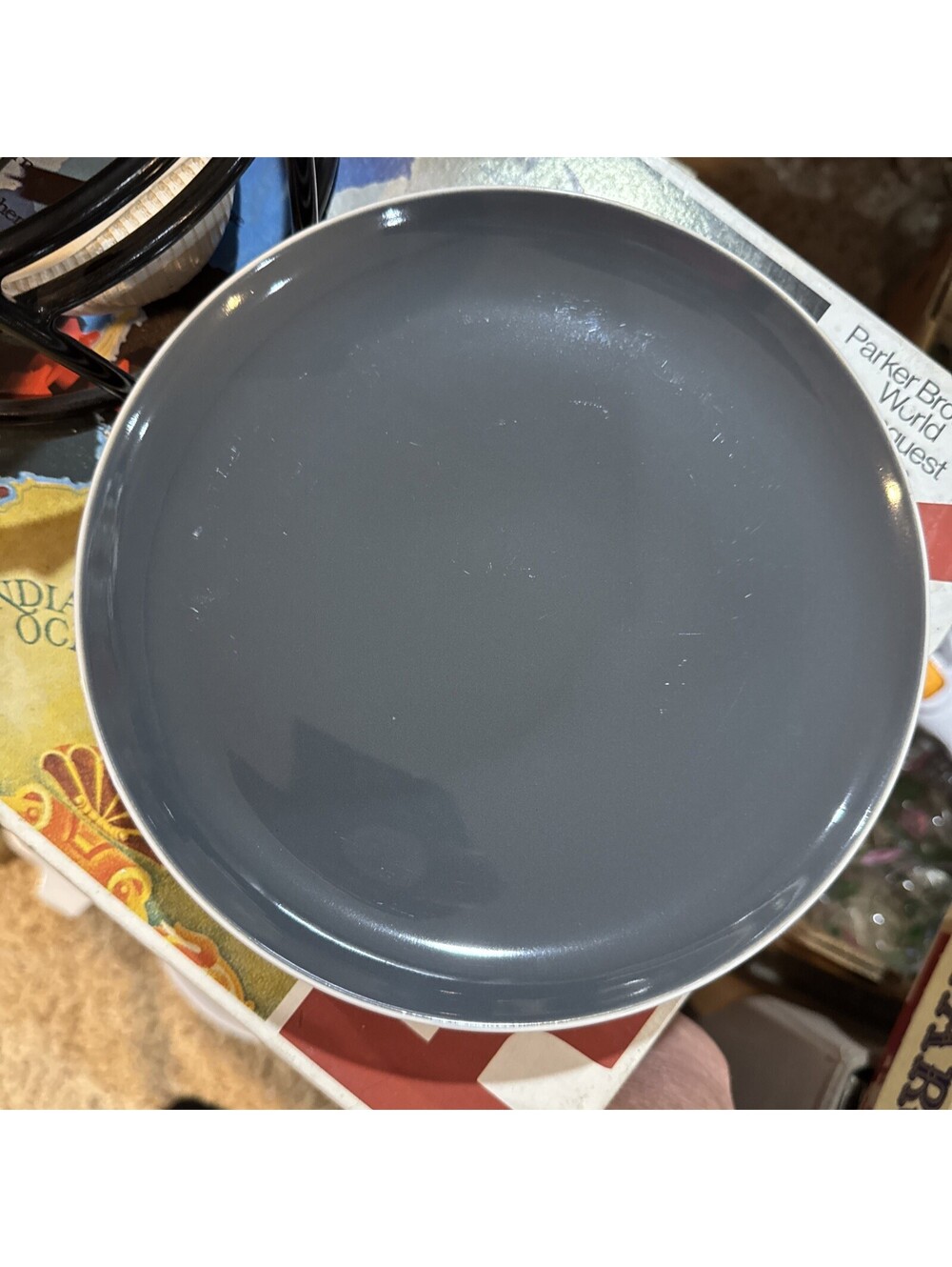 Royal Doulton Gordon Ramsay Bread Street Dinner Plates Slate Set of 6. 10"